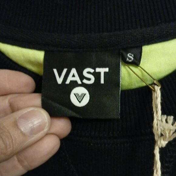 NWT Vast Elements Collegiate Black Short Sleeve Men's T-Shirt SZ Med - Picture 5 of 8